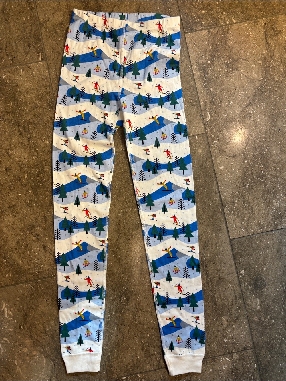 Hanna Andersson pajama bottoms, 160, ski print